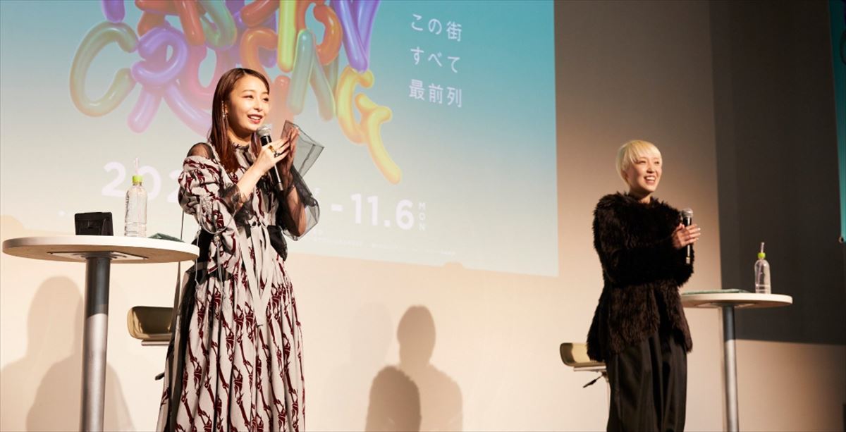 宇垣美里　トミヤマユキコとのファッション（トンチキ服）トークショーを語る
