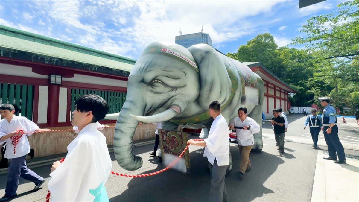 安住紳一郎　赤坂・山王日枝神社6年ぶりの神幸行列を語る